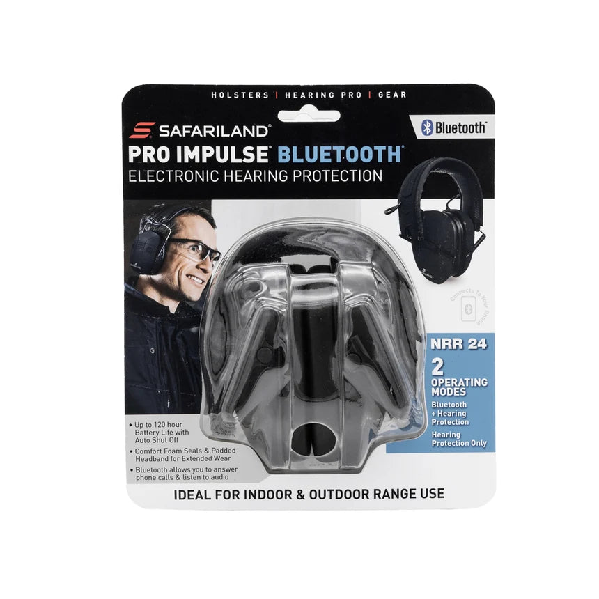Safariland Pro Impulse Bluetooth Electronic Hearing Protection – NRR 23
