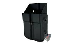 Zero9 Double Mag Case - Glock 9/40 - Plain Black - Molle Loks - Z9-4005-BLK-MLK