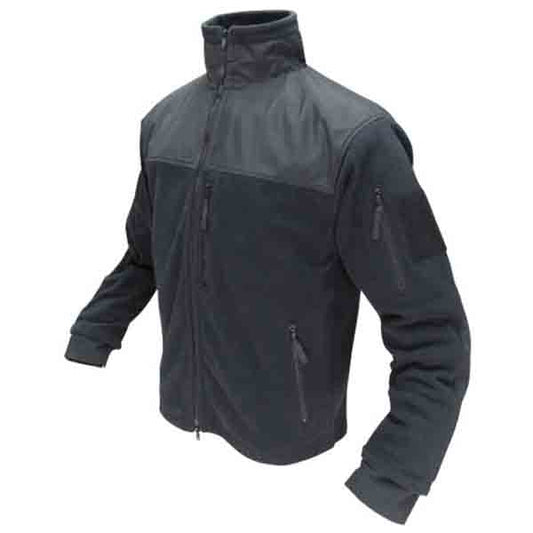 Condor Outdoor Alpha Fleece Jacket Black, XL
