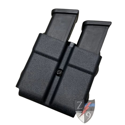 Zero9 Traditional 9/40 Double Magazine Case – Black | Z9-4027-BLK-MLK