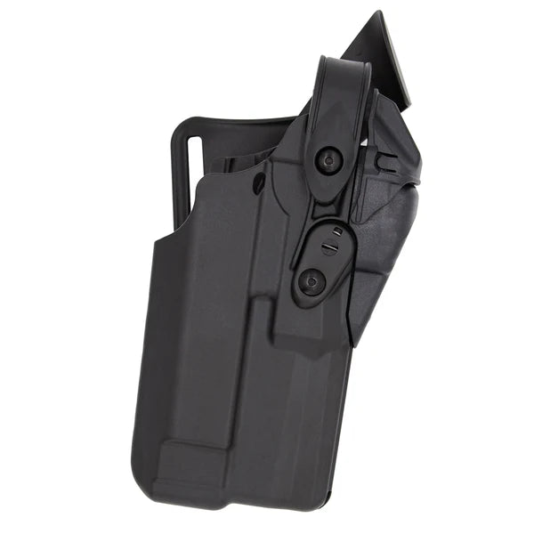 Safariland 7390RDS-8325-411 | 132704 |– Glock 17 Gen 5 RDS/Light ALS Duty Holster, SafariSeven Plain Black (Right Hand)