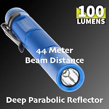 Nightstick MT-100-SERIES,Black, Mini-TAC Mini Aluminum LED Flashlight, 100 Lumens