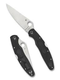SPYDERCO - Police 4 Black FRN VG-10 Plain Edge