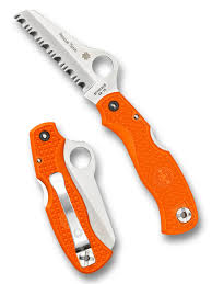 SPYDERCO - Assist Orange Lightweight combination edge